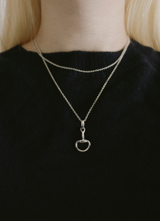 ホースブライドルロングネックレス (SV) | whoseA (フーシー