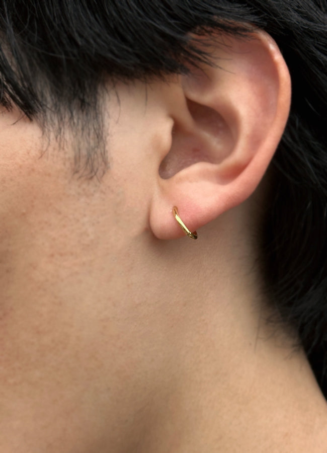 ニートフープピアス 10㎜(16KGP) Teilen| whoseA (フーシー 