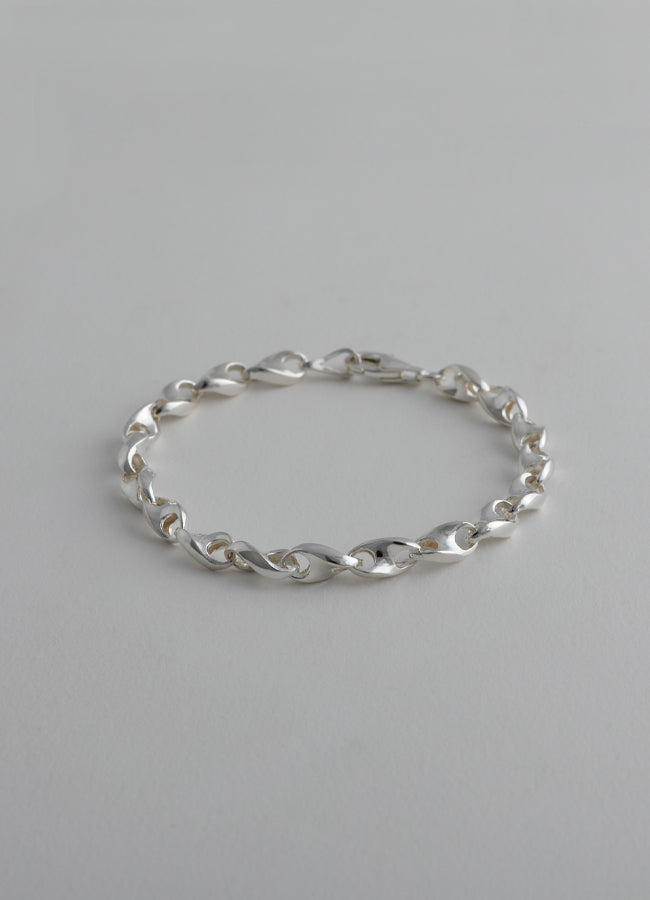 プランプチェーンブレスレット (SV) Teilen