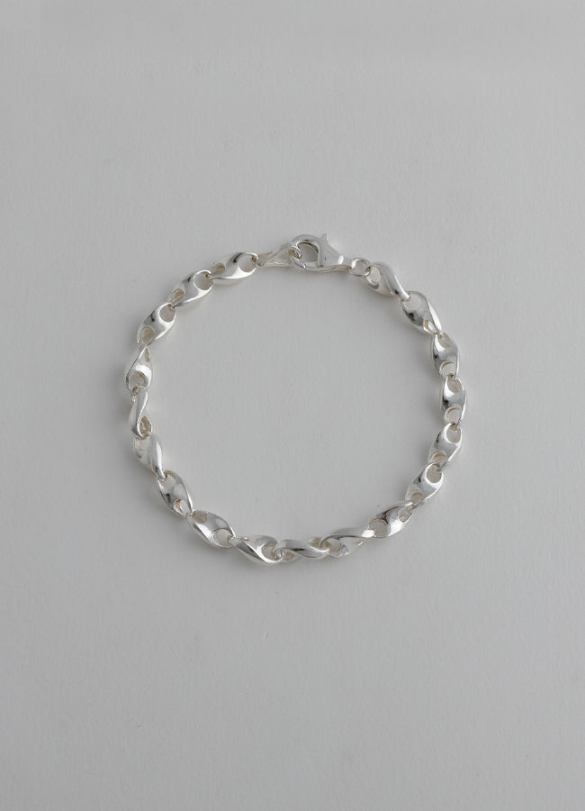 プランプチェーンブレスレット (SV) Teilen