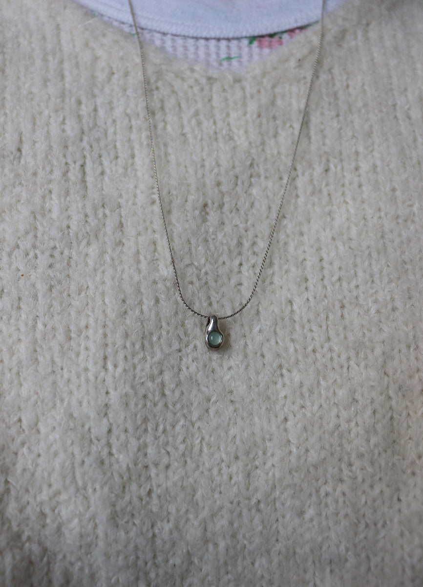 SALE ジルコニアネックレス (SV) Toii