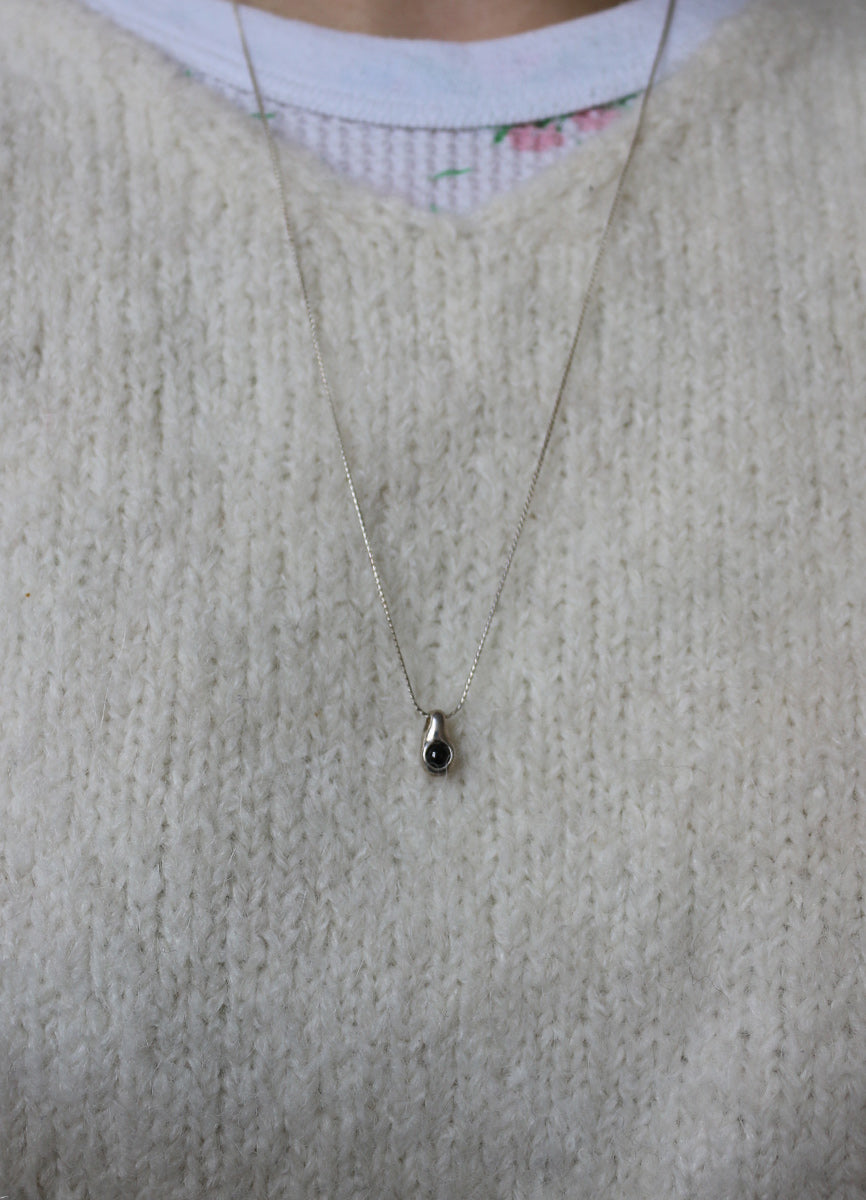 SALE ジルコニアネックレス (SV) Toii