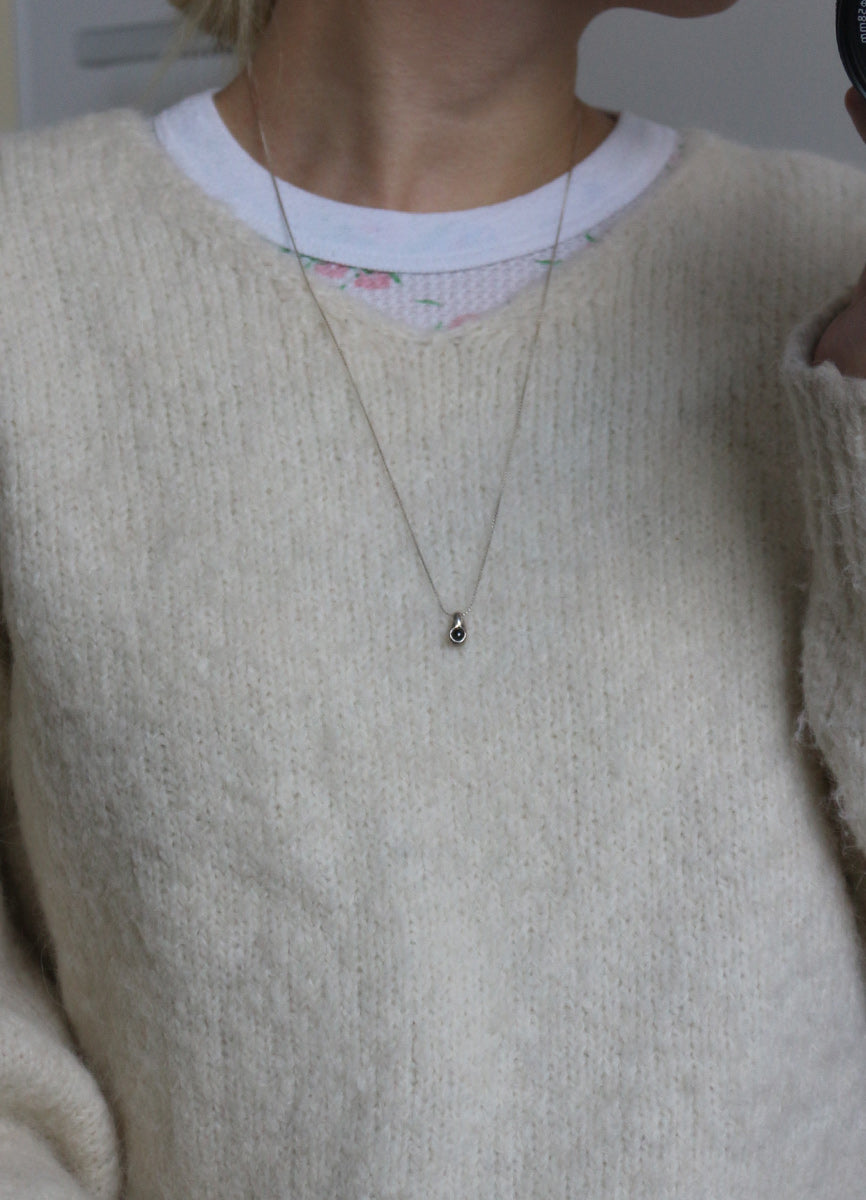 SALE ジルコニアネックレス (SV) Toii