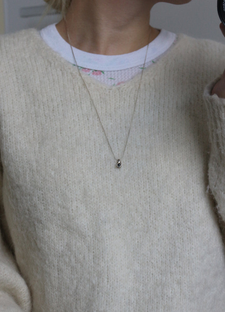 SALE ジルコニアネックレス (SV) Toii