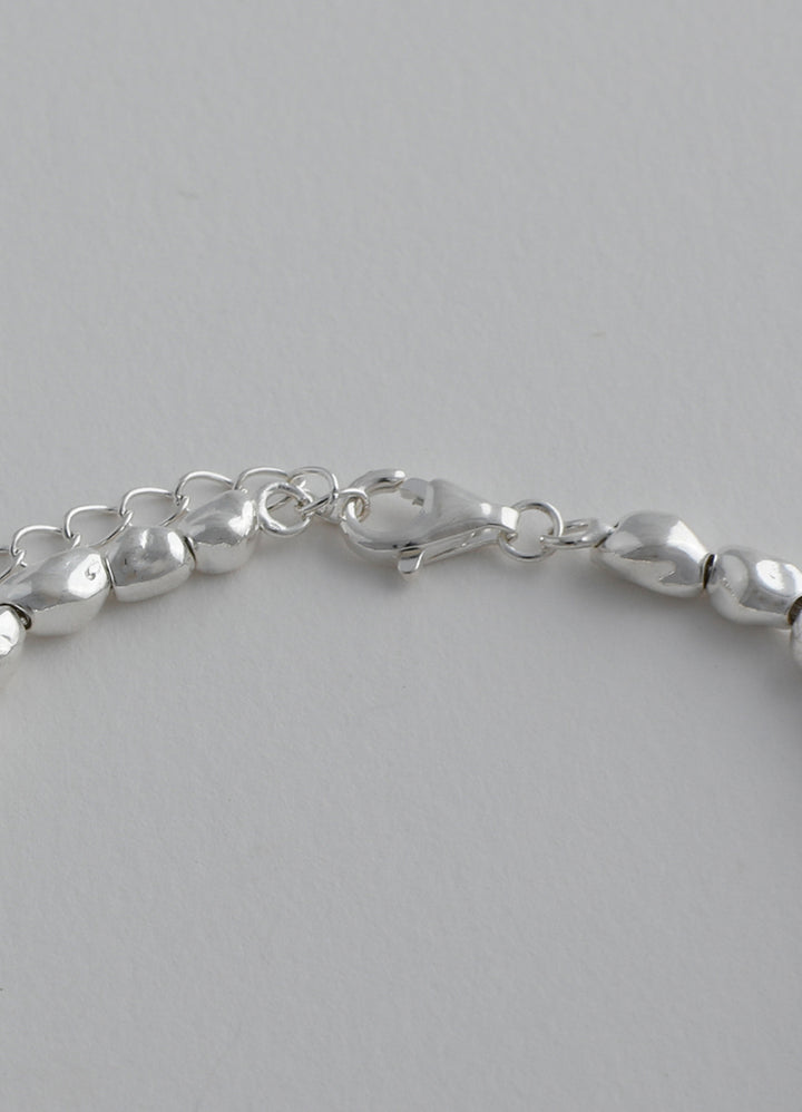 ぺブルブレスレット (SV) MATOI