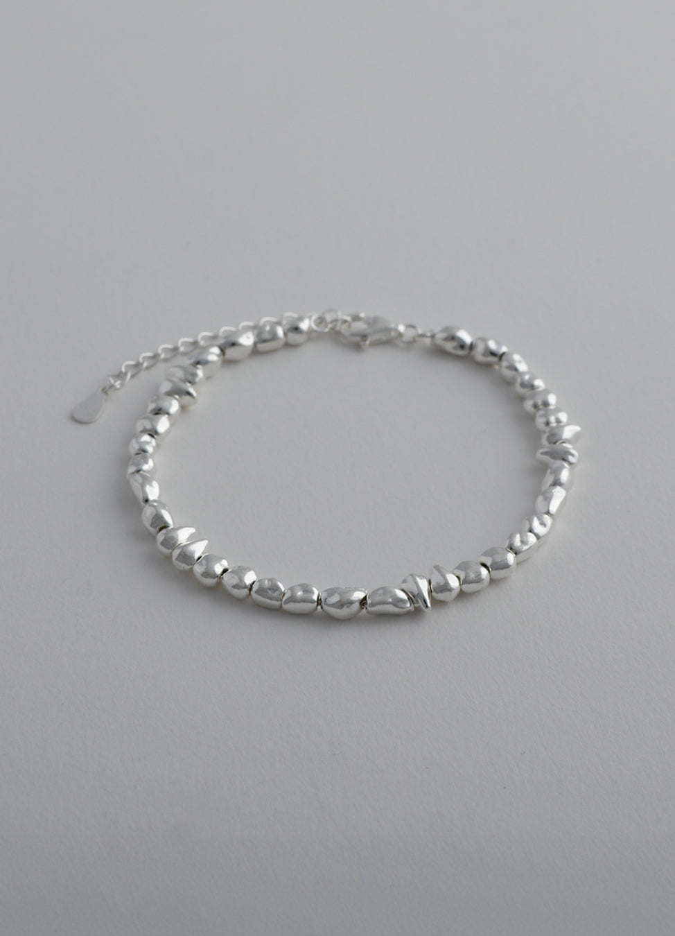 ぺブルブレスレット (SV) MATOI