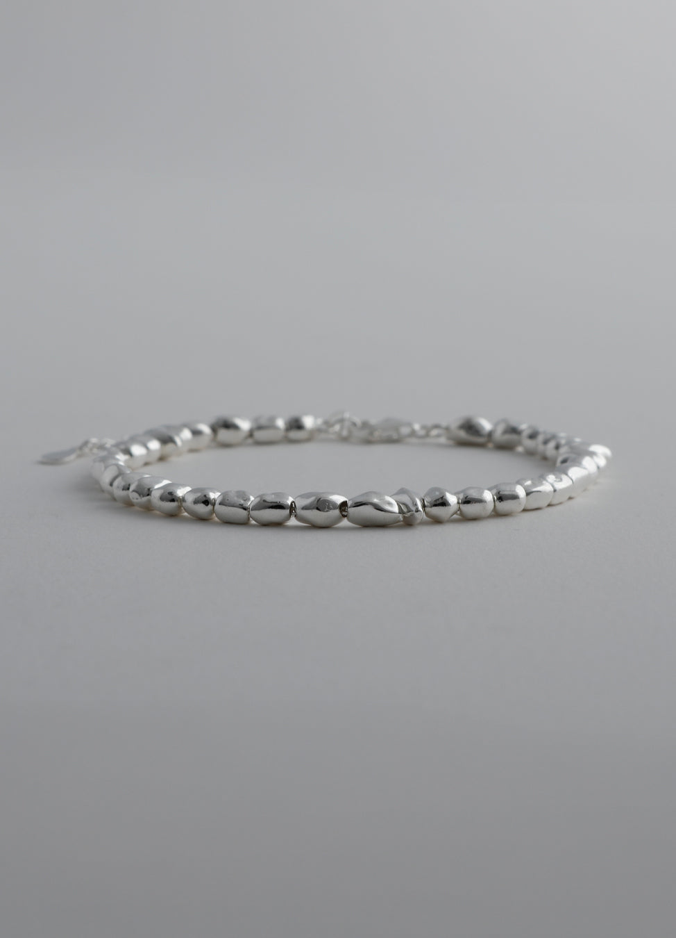 ぺブルブレスレット (SV) MATOI