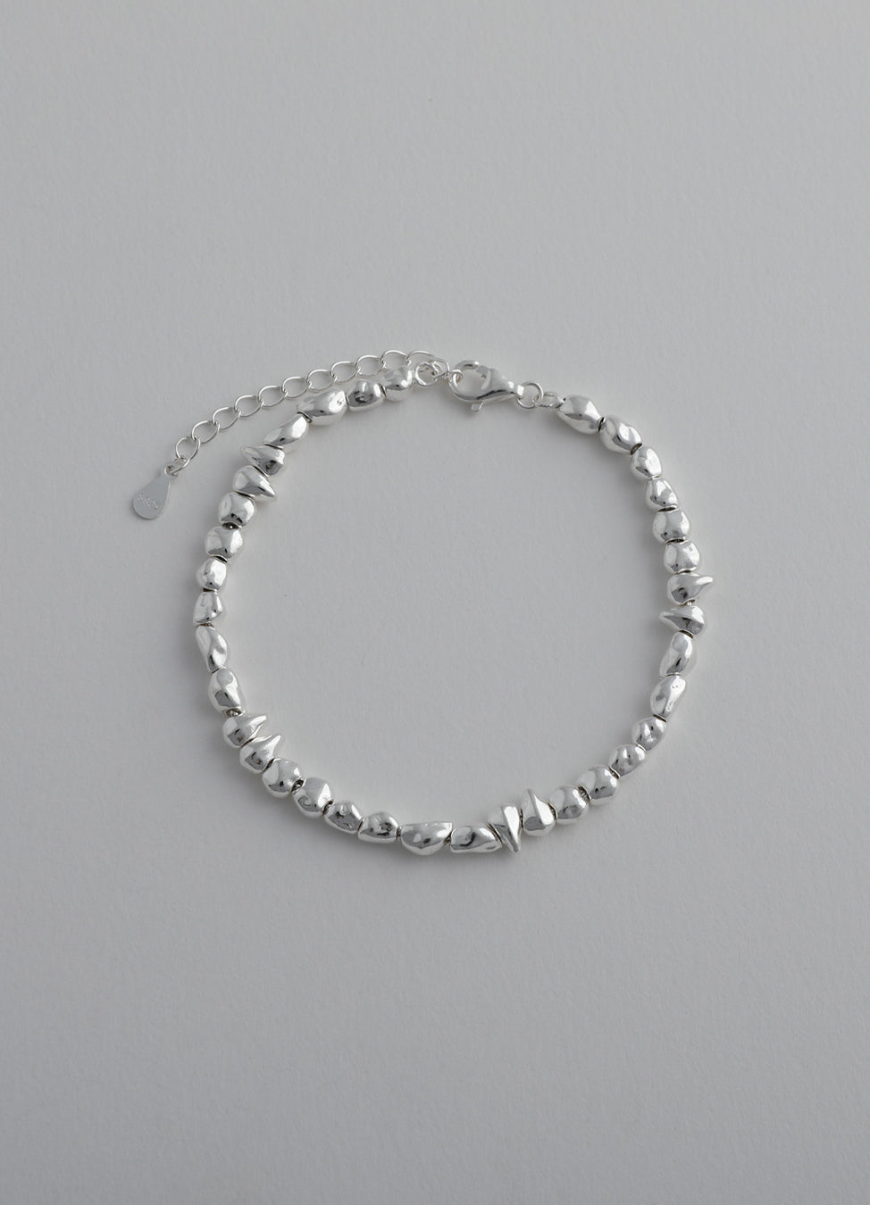 ぺブルブレスレット (SV) MATOI