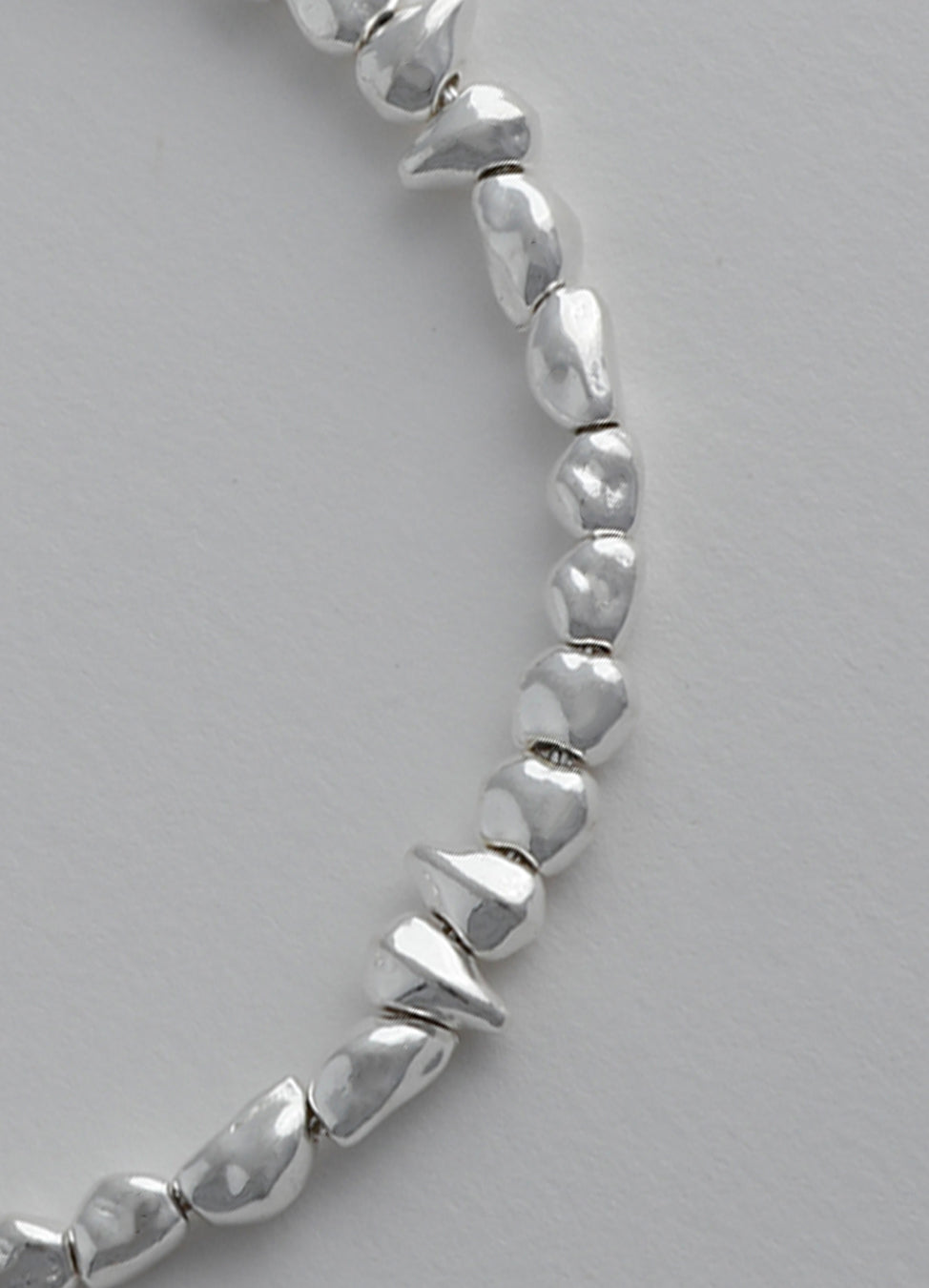 ぺブルブレスレット (SV) MATOI