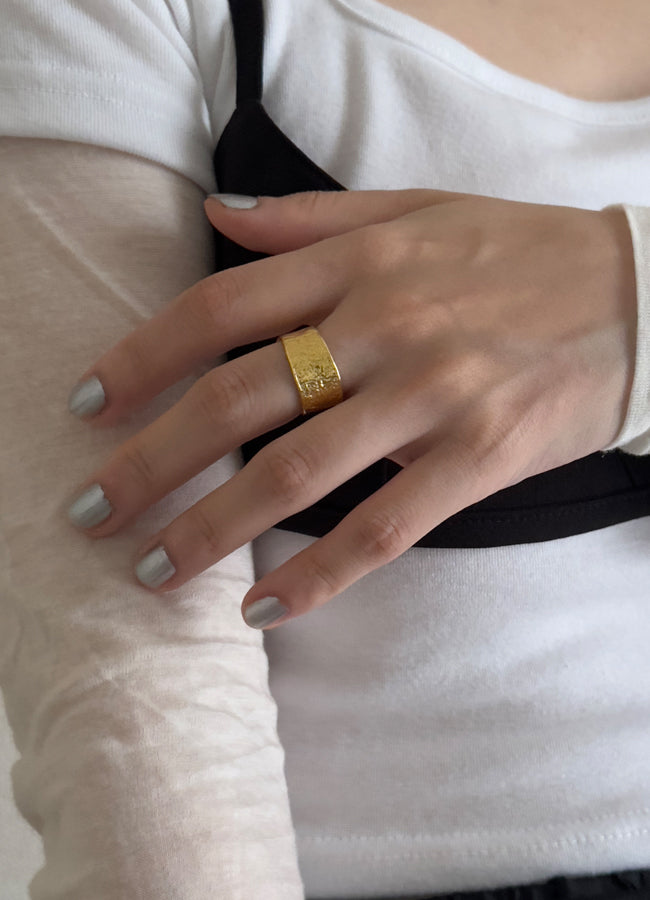 オーディナリーリング M (11号) 18KGP MATOI | whoseA (フーシー