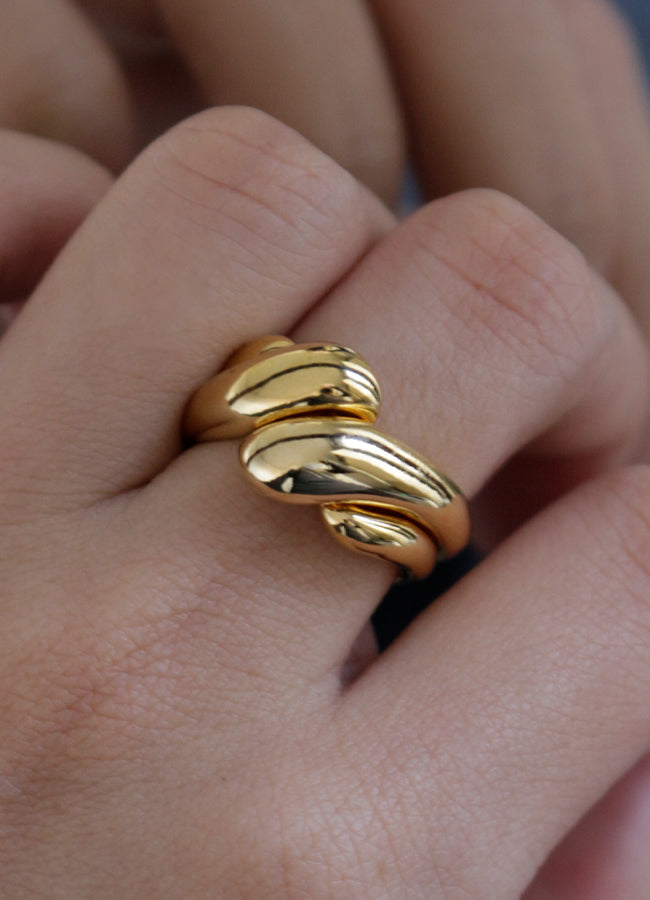 ウェーブリング (18KGP) Teilen