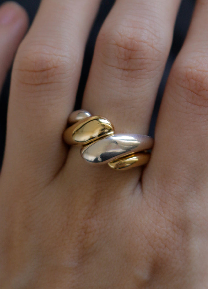 ウェーブリング (18KGP Mix) Teilen