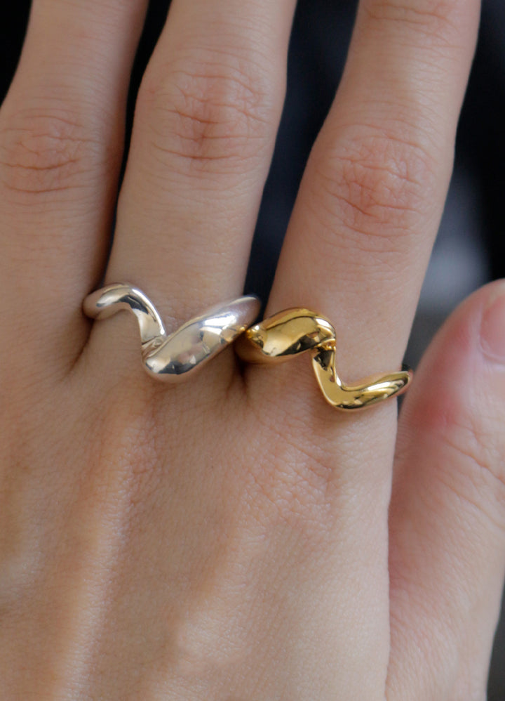 ウェーブリング (18KGP Mix) Teilen