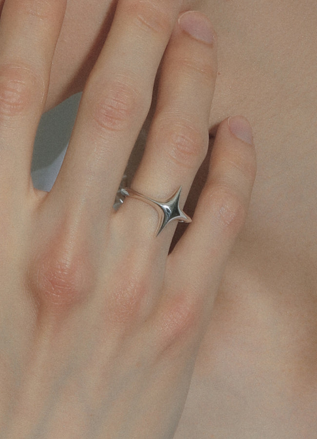 星形とパールのリング JIMMY CHOO（ジミーチュウ） リング JC STAR PEARL RING JIQ JC スター