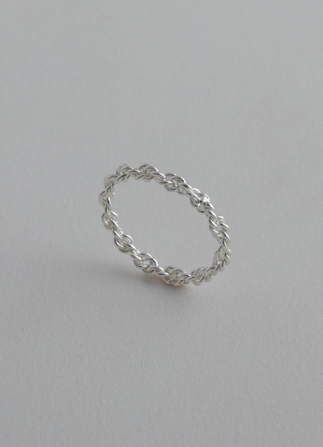 ツイストチェーンリング (SV) MATOI