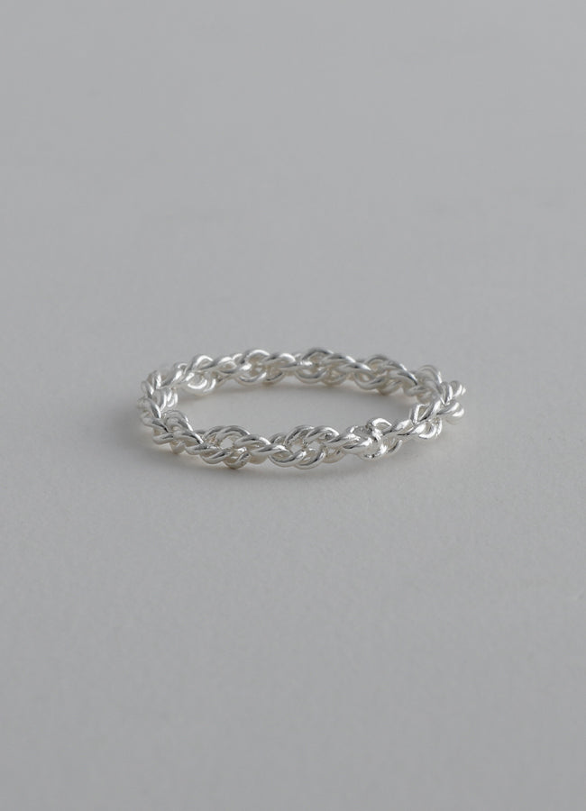 ツイストチェーンリング (SV) MATOI