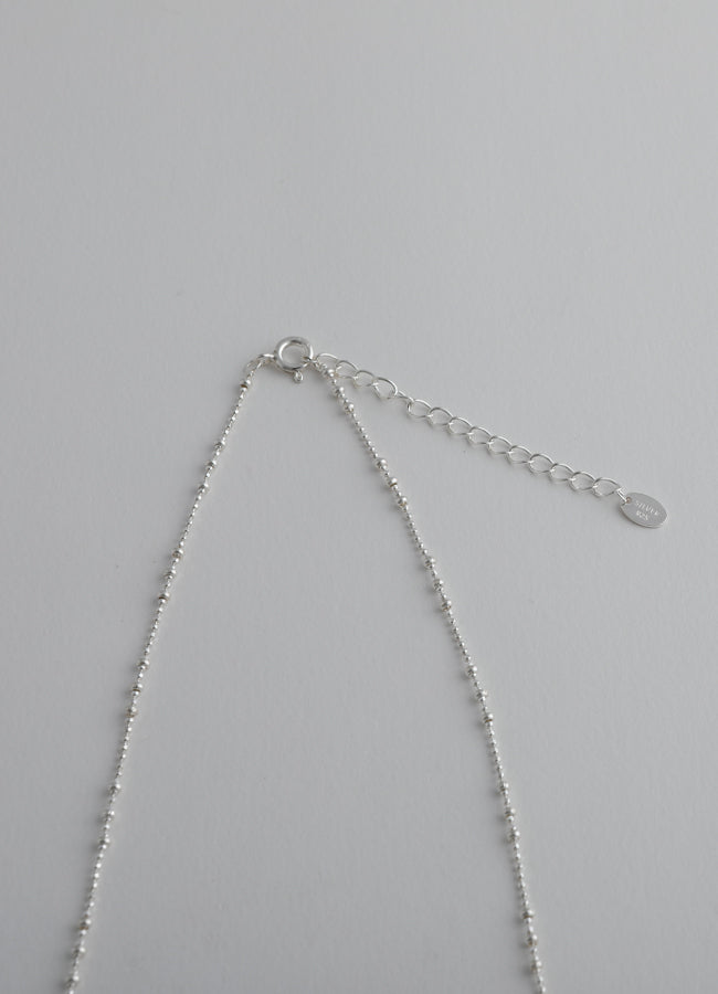 ボールチェーンネックレス (SV) Teilen