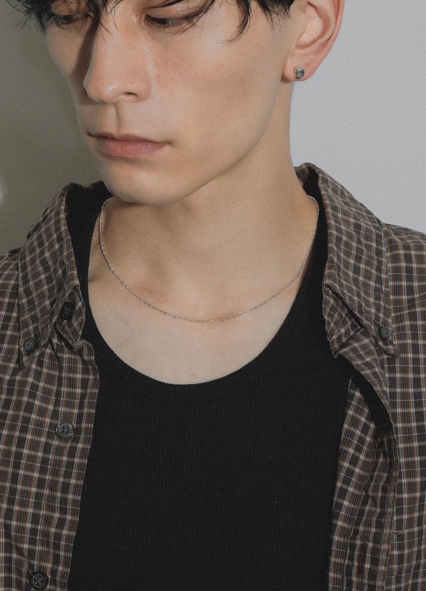 ボールチェーンネックレス (SV) Teilen