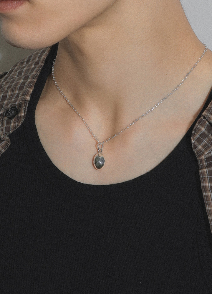 ペブルネックレス(SV)MATOI