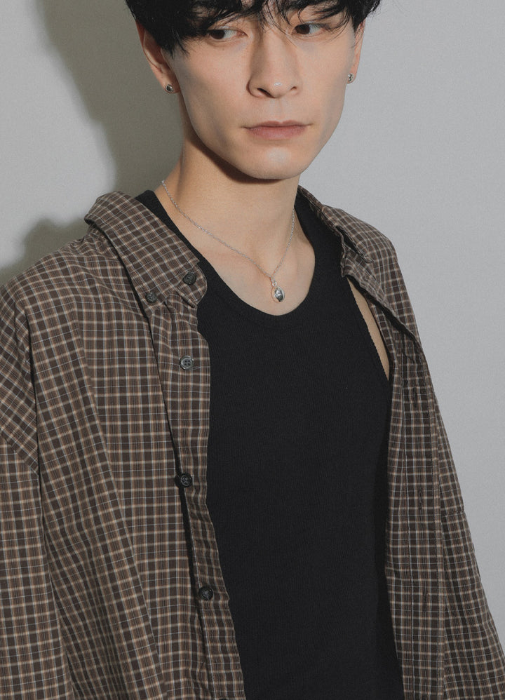 ペブルネックレス(SV)MATOI