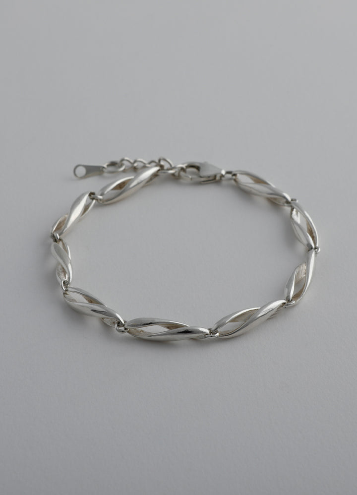 ダブルツイストブレスレット(SV)Teilen