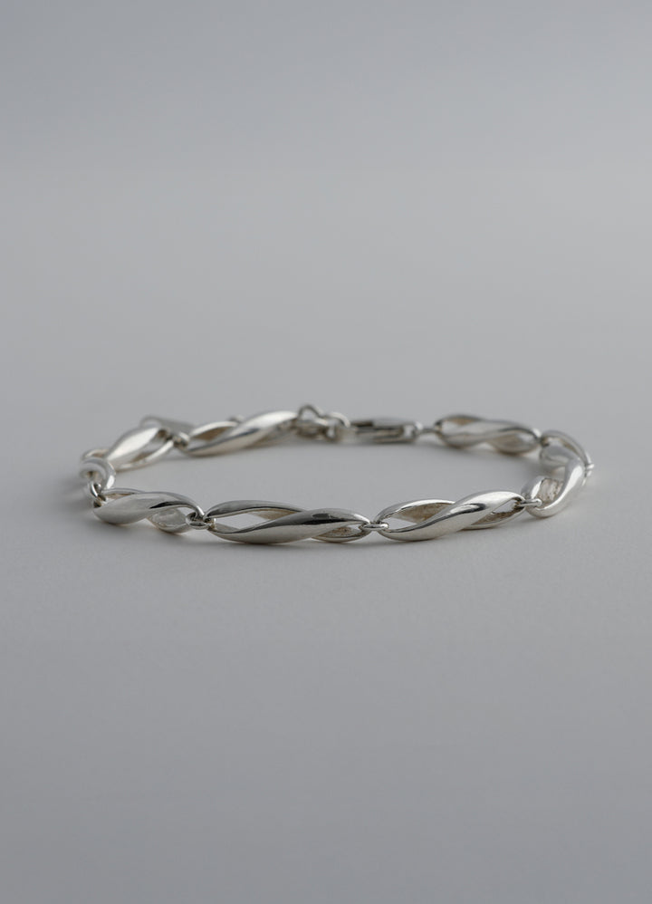 ダブルツイストブレスレット(SV)Teilen