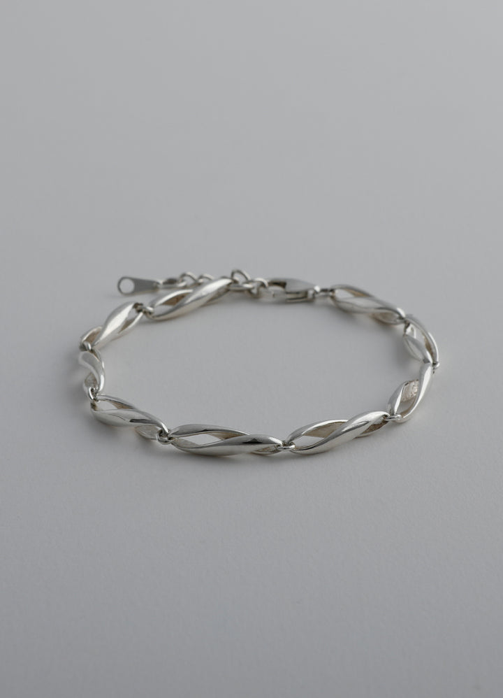ダブルツイストブレスレット(SV)Teilen