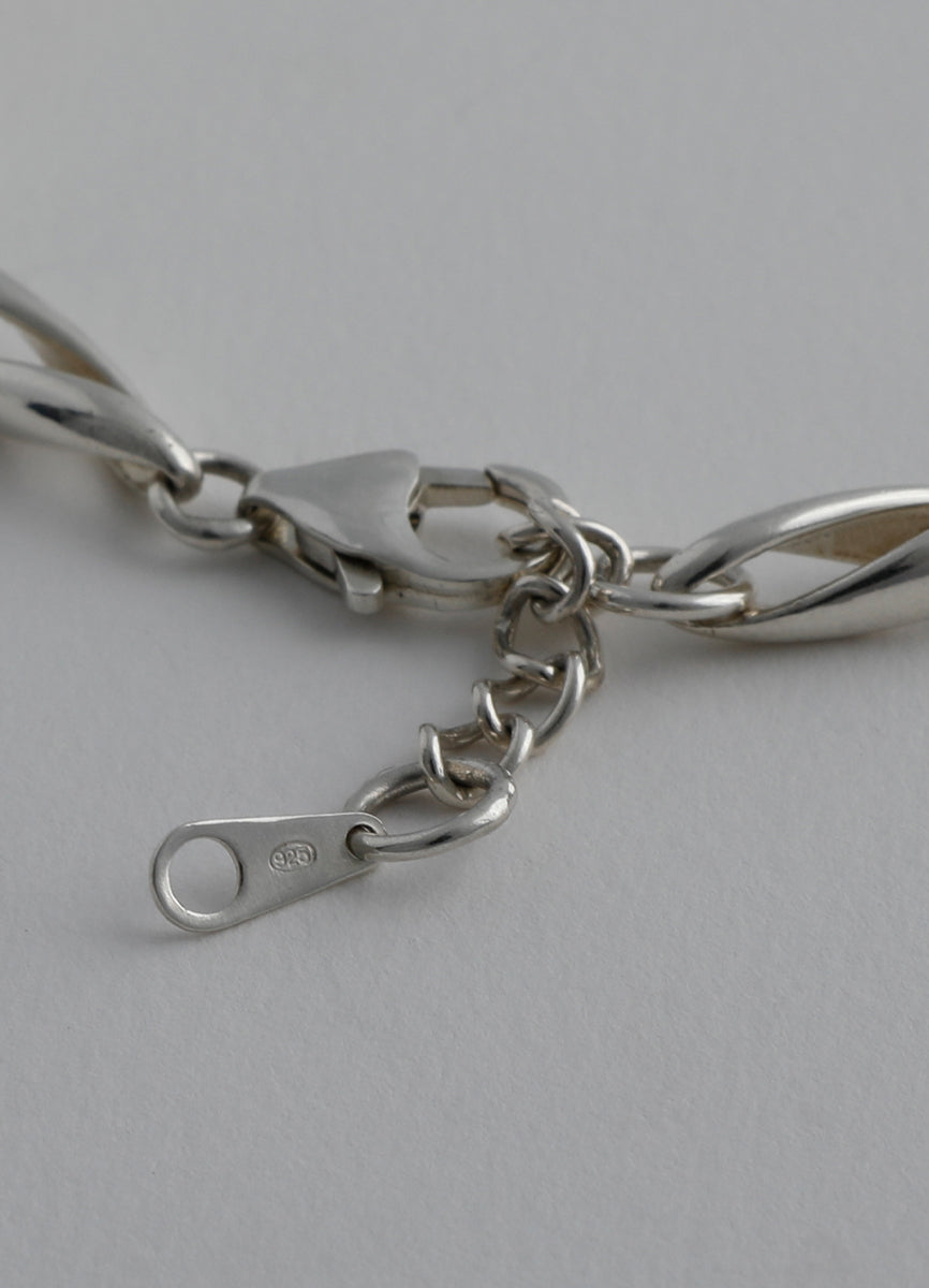 ダブルツイストブレスレット(SV)Teilen