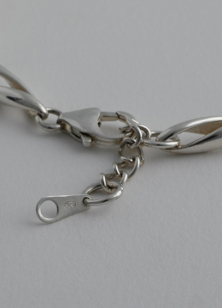 ダブルツイストブレスレット(SV)Teilen