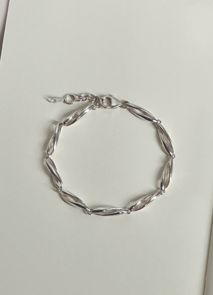 ダブルツイストブレスレット(SV)Teilen