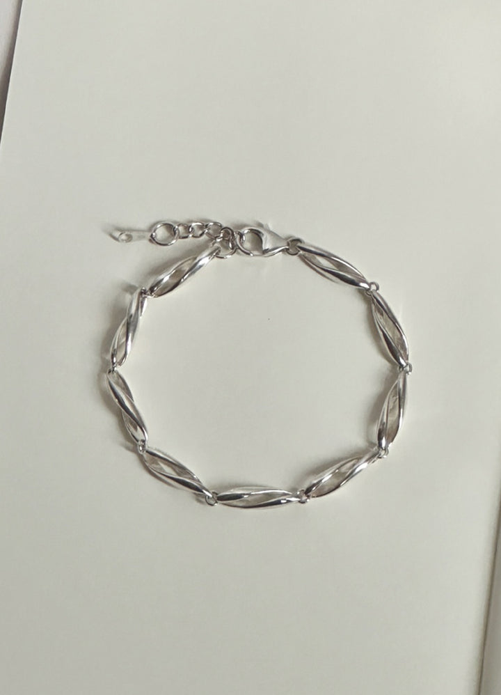 ダブルツイストブレスレット(SV)Teilen