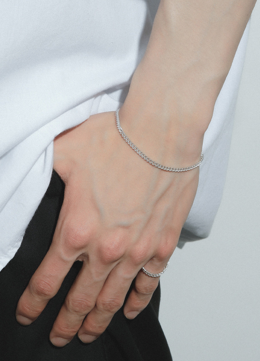 喜平チェーンブレスレット(シルバー925) Teilen ユニセックス| whoseA