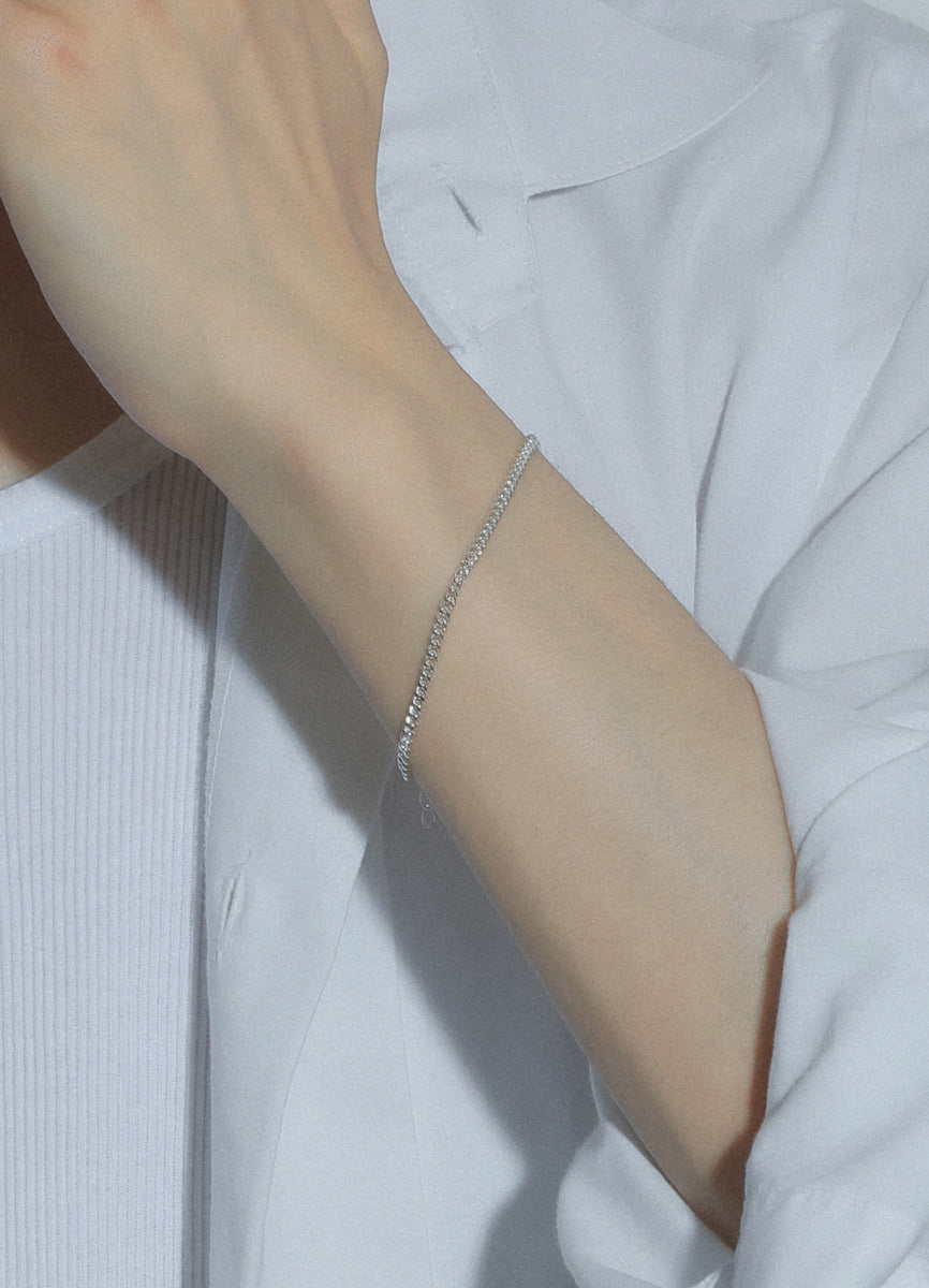 喜平チェーンブレスレット(シルバー925) Teilen ユニセックス| whoseA