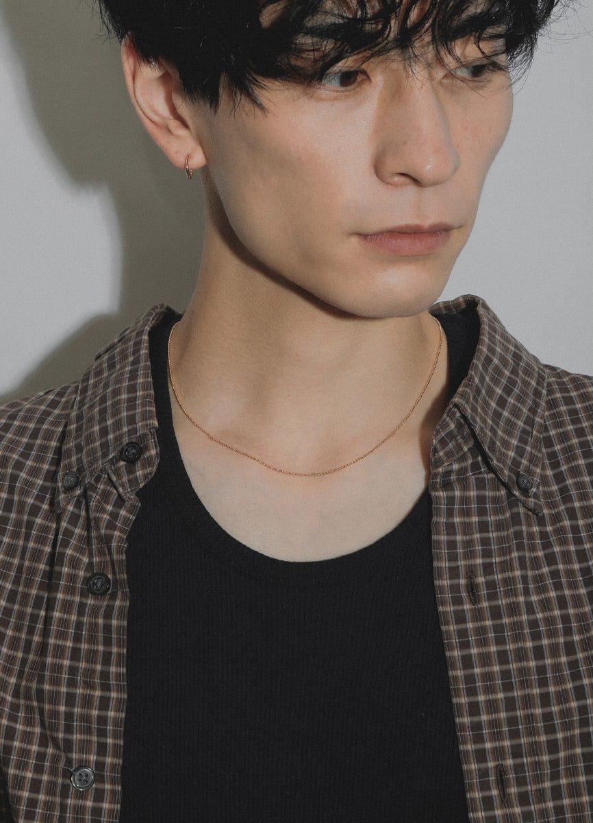 ボールシンチェーンネックレス (20KGP) Teilen