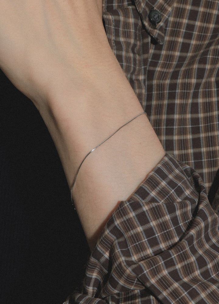 スネークチェーンブレスレット (SV) Teilen