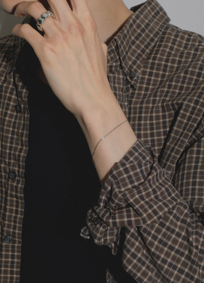 スネークチェーンブレスレット (SV) Teilen