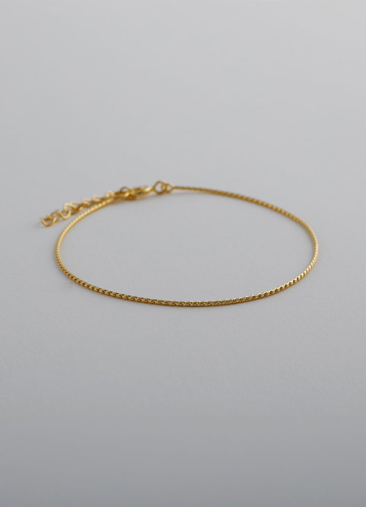ロープシンブレスレット (シルバー925/20KGP)  Teilen