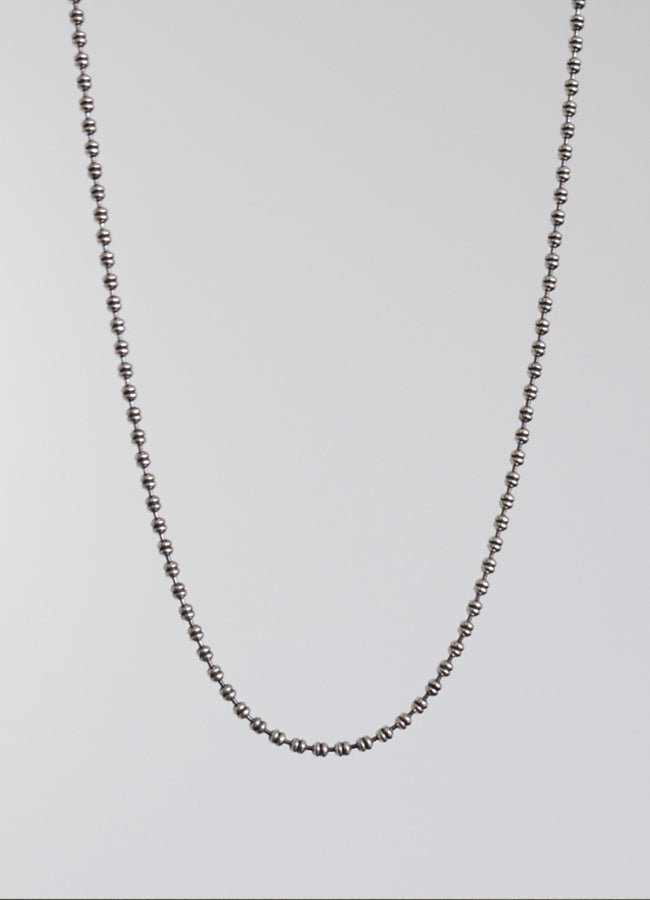 ボールチェーンネックレス (SV)50 Teilen | whoseA (フーシー