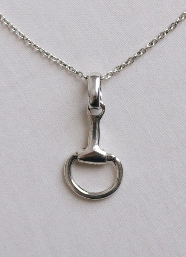 Brooks Brothers ホースシューロングネックレスsilver925 ネックレス メンズ シルバー925 sv925 銀 ホースシュー 馬蹄 p13970-b