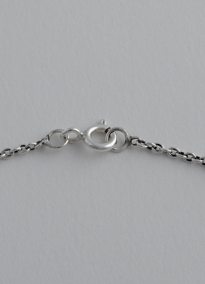 ホースブライドルロングネックレス (SV)