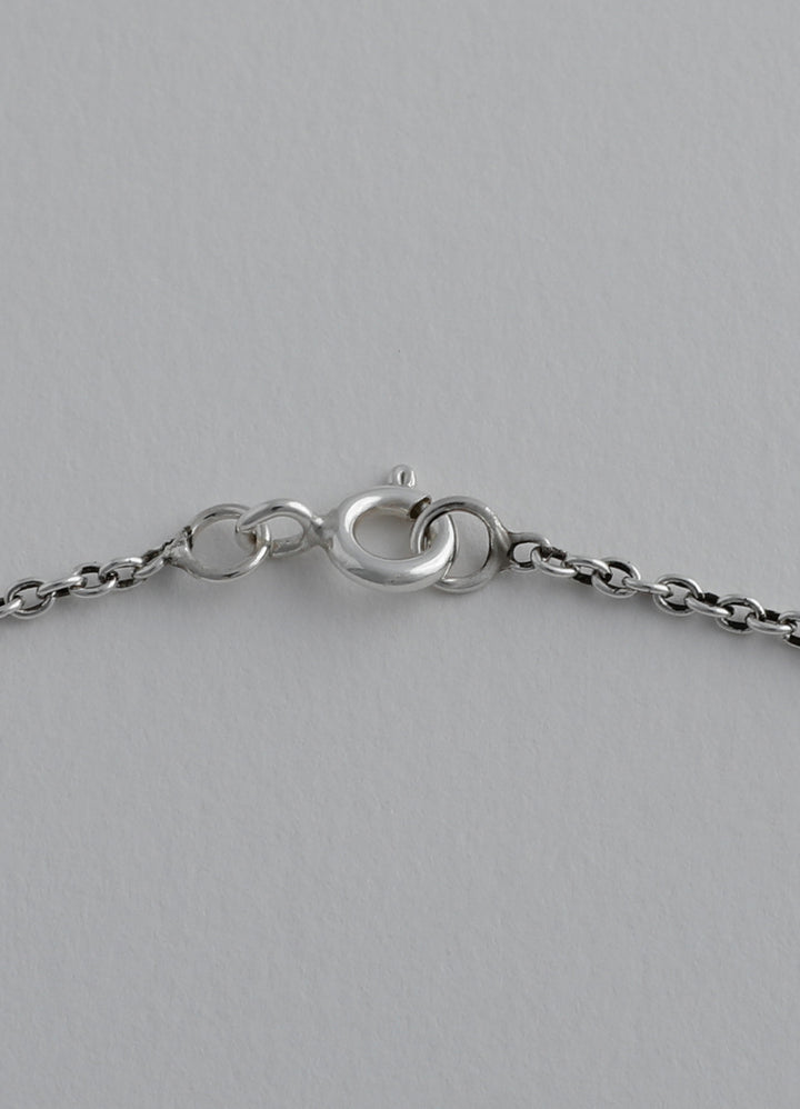 ホースブライドルロングネックレス (SV)