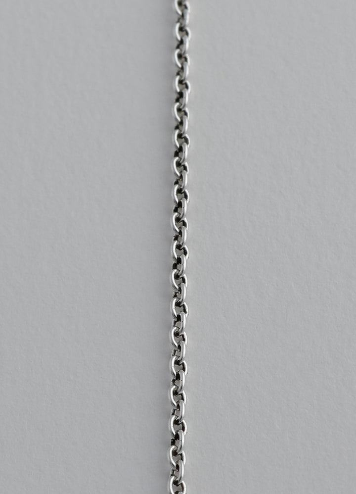 ホースブライドルロングネックレス (SV)