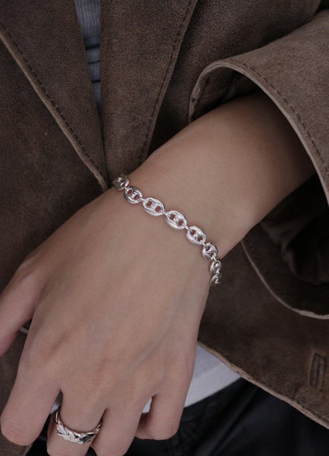 マリンチェーンブレスレット (SV) MATOI