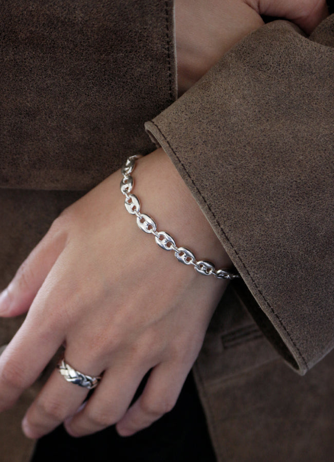 マリンチェーンブレスレット (SV) MATOI