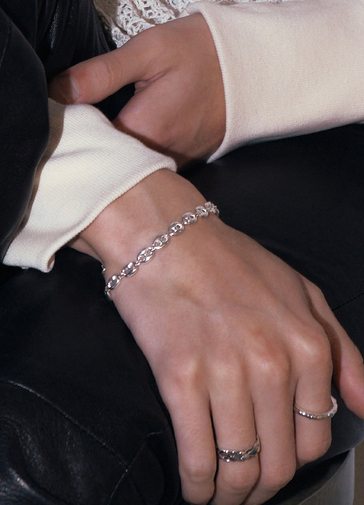 マリンチェーンブレスレット (SV) MATOI