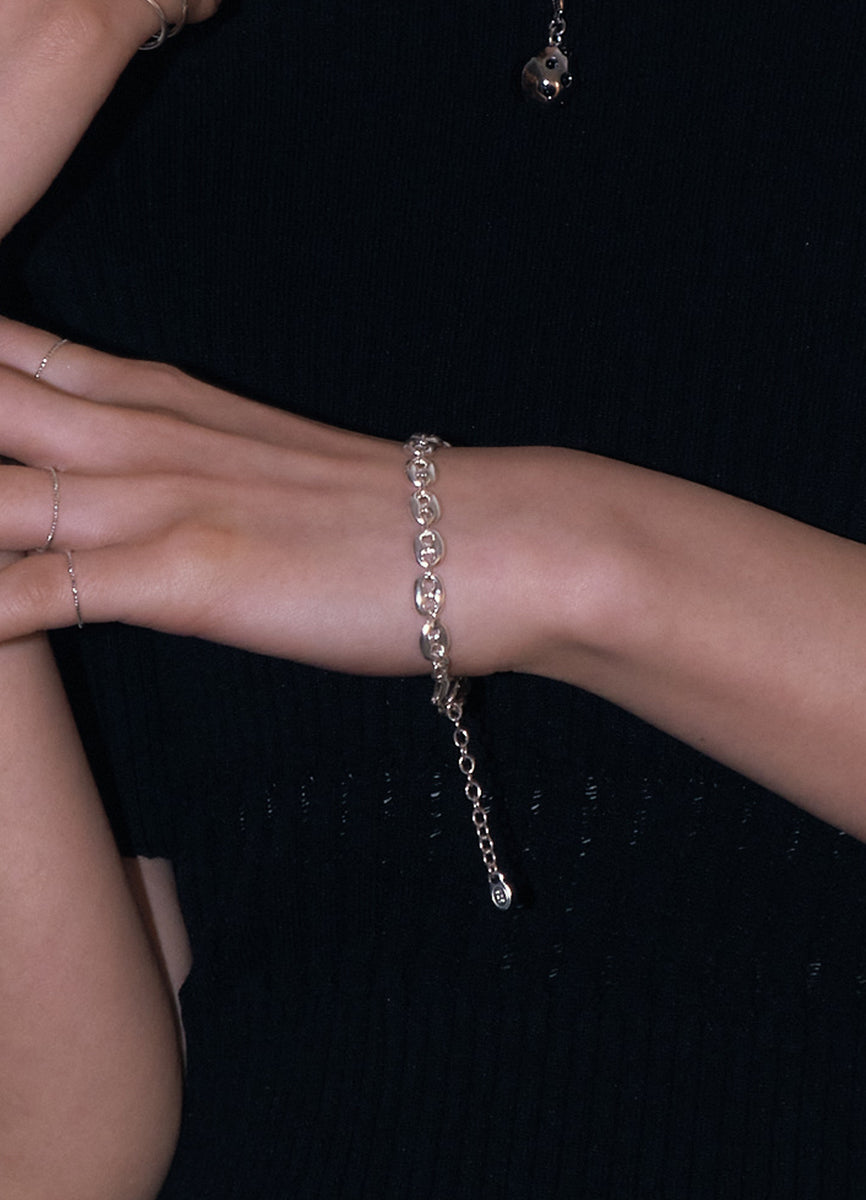 マリンチェーンブレスレット (SV) MATOI