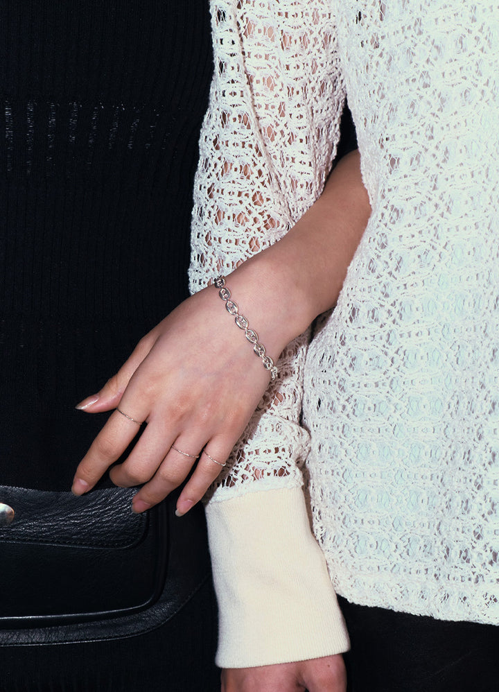 マリンチェーンブレスレット (SV) MATOI