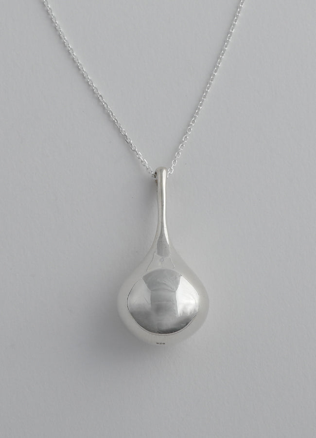 ドロップレットロングネックレス (SV) MATOI