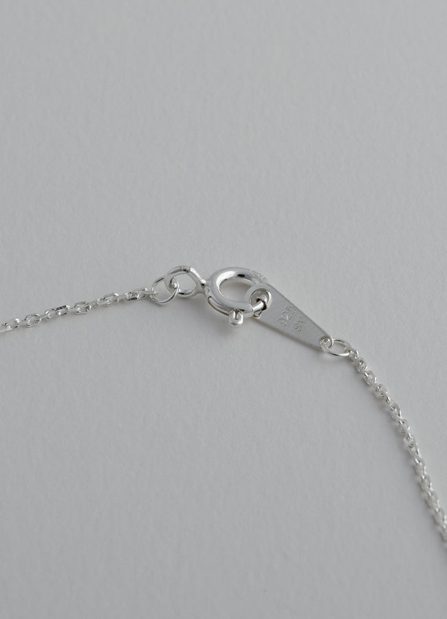 ドロップレットロングネックレス (SV) MATOI