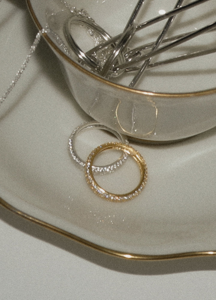 ラインジルコニアワイドリング (16KGP) Toii